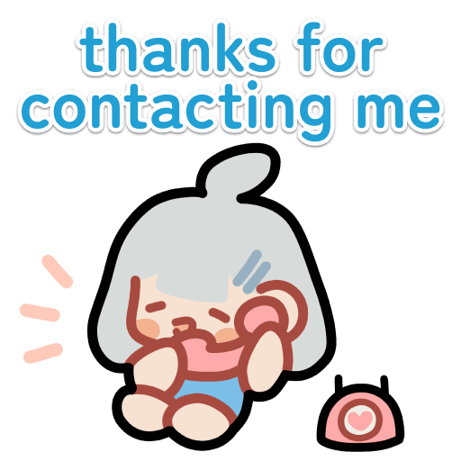 thank you for contacting