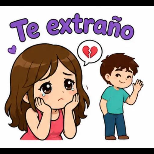 Pegatinas de amor