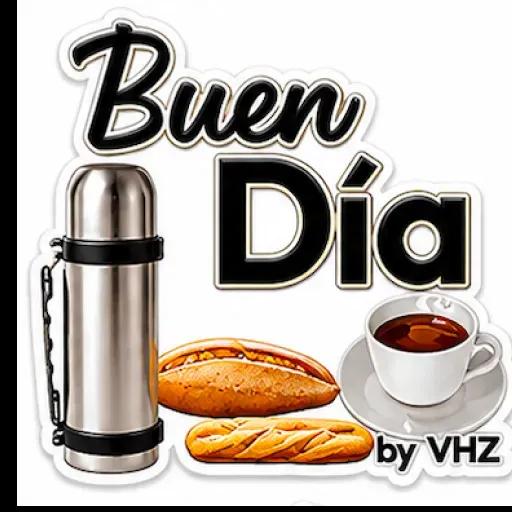 Pegatinas de buenos días