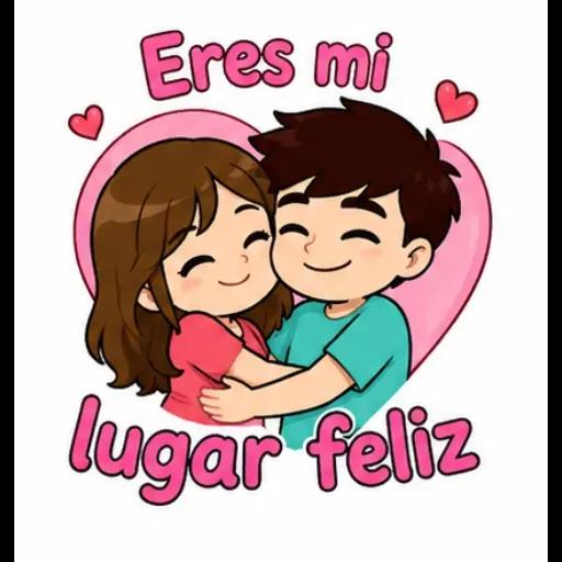 Pegatinas de amor