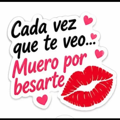 Pegatinas de amor