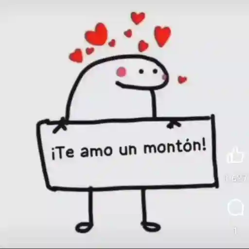¡Te amo un montón!