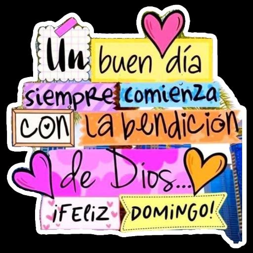 bendecido dia