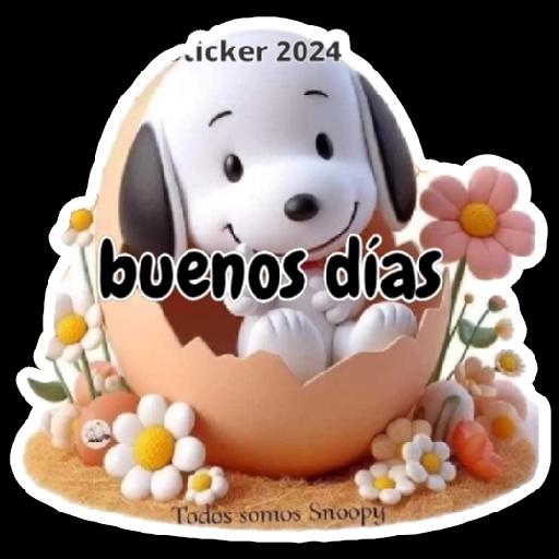 icker 2024  bienos días  Todos somos Snoopy