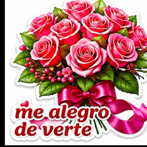 Pegatinas de buenos días