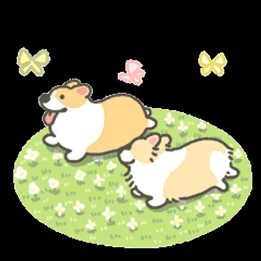 一日一柯基春日篇 (1 corgi 小小柯基) @kal_pc