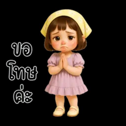 Anda little cute girl