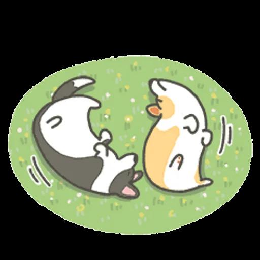 一日一柯基春日篇 (1 corgi 小小柯基) @kal_pc