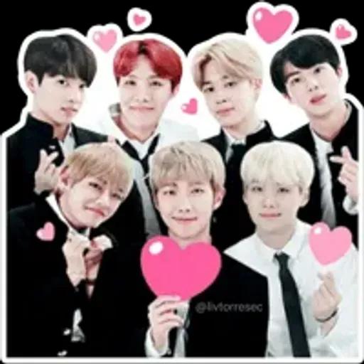 pegatinas de BTS