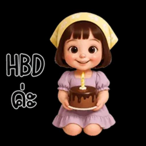 Anda little cute girl