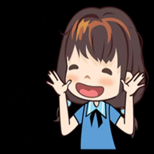 藍衣領結女孩 no.2