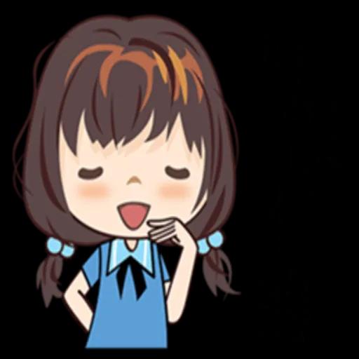 藍衣領結女孩 no.2