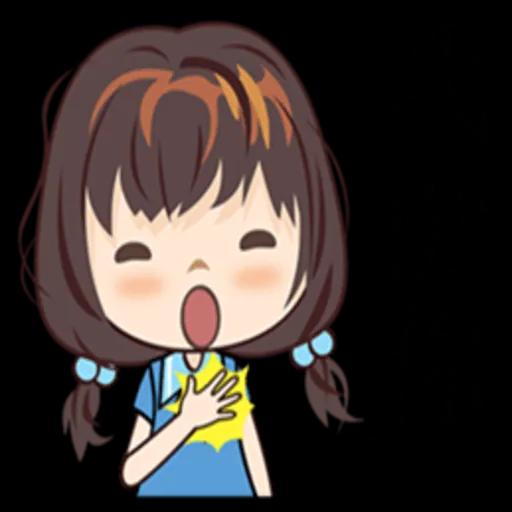 藍衣領結女孩 no.2