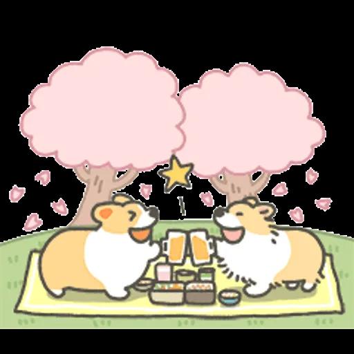 一日一柯基春日篇 (1 corgi 小小柯基) @kal_pc