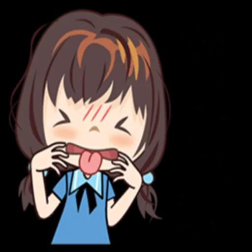 藍衣領結女孩 no.1