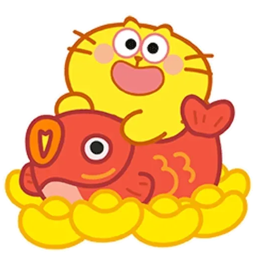 蛋黃貓蛇年大吉 (Happy New Year 新年快樂 CNY) @kal_pc