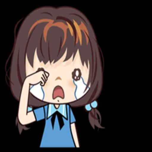 藍衣領結女孩 no.2