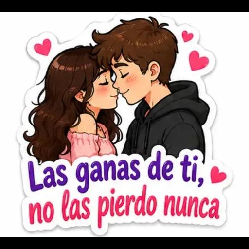 Pegatinas de amor
