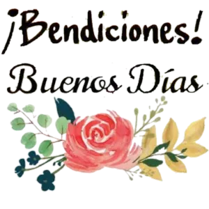 ¡Bendiciones! Buenos Días - getsticker.com