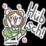 Schöne Aufkleber!