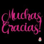 muchas gracias