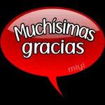 muchas gracias