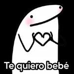 "te amo", flork says