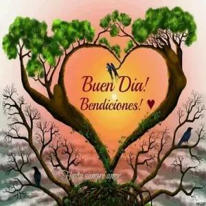 Buen Dia! Bendiciones! Hasta siempre amor  - getsticker.com