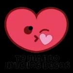 Te mando muchos besos