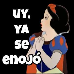 UY, YA se enojó - getsticker.com