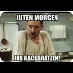 Guten Morgen.