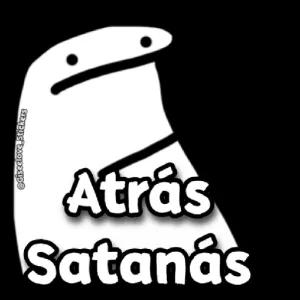 Atrás Satanás - getsticker.com
