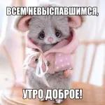 утро