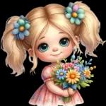 pretty flower girls🌹