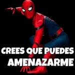 CREES QUE PUEDES AMENAZARME