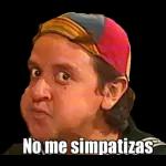 No me simpatizas 