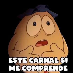 ESTE CARNAL SI ME COMPRENDE - getsticker.com