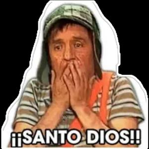 ¡¡SANTO DIOS!! - getsticker.com