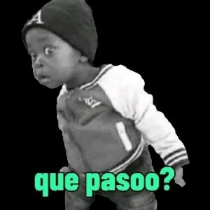 que pasoo? - getsticker.com