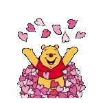 Pegatinas animadas de Winnie Pooh