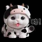 Meow little Cow!