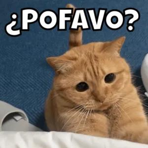 ¿POFAVO? - getsticker.com