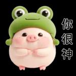 Piggy Frog so cute 
