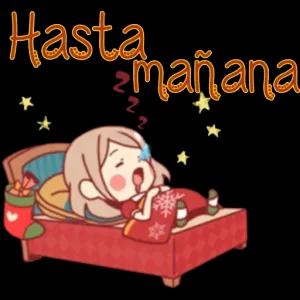 Hasta mañana - getsticker.com