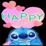 Stitch big stickers (soft and cute)