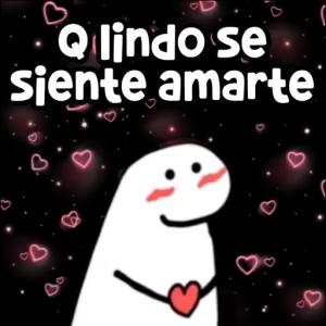 Qué lindo se siente amarte - getsticker.com