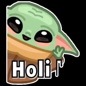 Holi! - getsticker.com