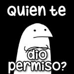 quien te dio permiso?