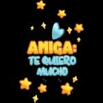 Amiga, te quiero mucho