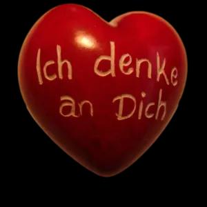 Ich denke an Dich - getsticker.com